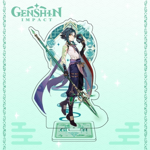 Фигурка акриловая "Genshin Impact" Сяо №64 оптом