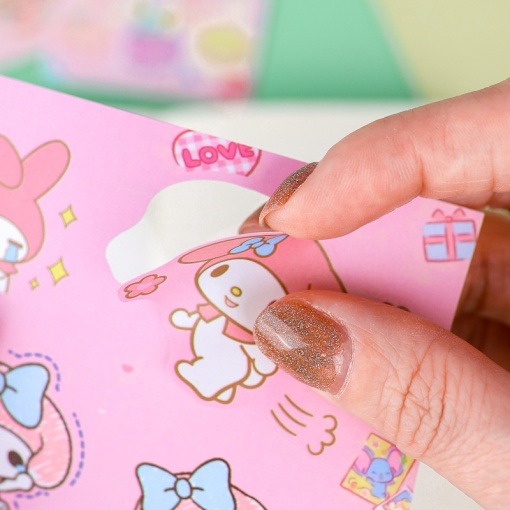 Набор наклеек и карточек "Мело"