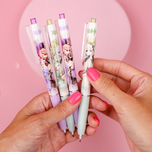 Набор ручек "Genshin Impact" 2192, в шоу-боксе, 24шт