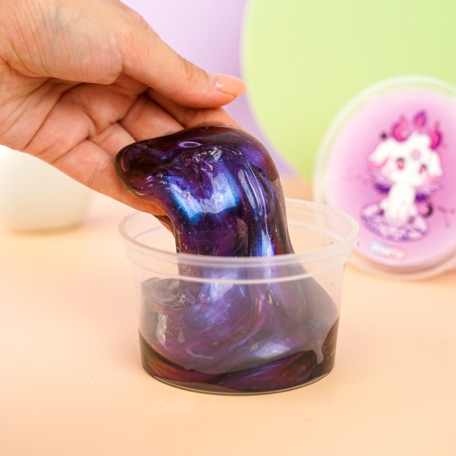 Слайм "Стекло", фиолетовый хамелеон, 150 гр. STORIZ