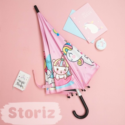 Зонт "Unicorn" розовый
