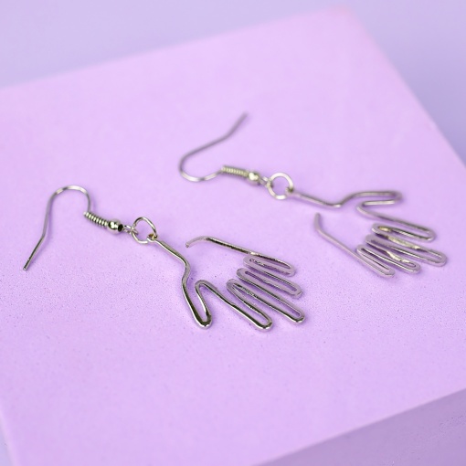 Серьги "Hands"