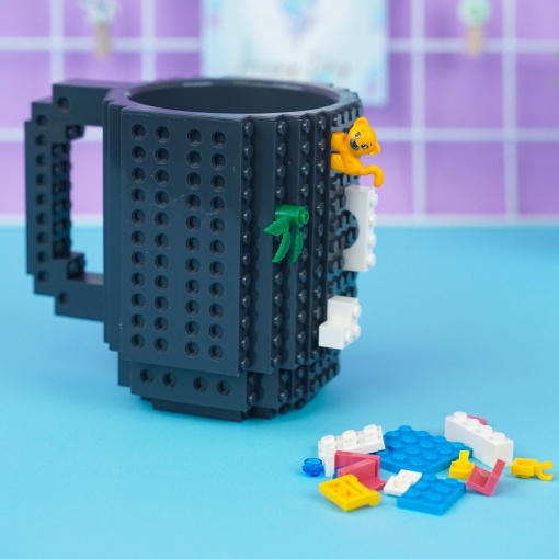 Кружка-конструктор серый оптом со склада!