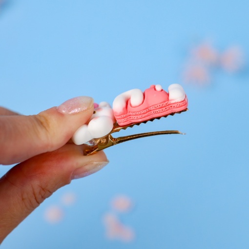 Заколка для волос "I love you bunny"