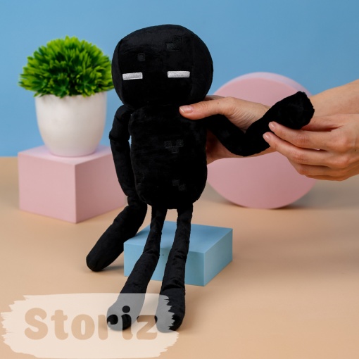 Мягкая игрушка "Эндермен" 45см