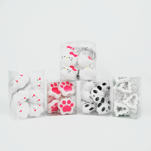 Гирлянда "НГ Ёлочка" 1,5 м 10 лампочек оптом