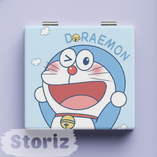 Зеркальце карманное "Doraemon" 7х7 см