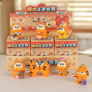 Фигурка "Кот Гарфилд" №80202, в ассортименте 1шт оптом