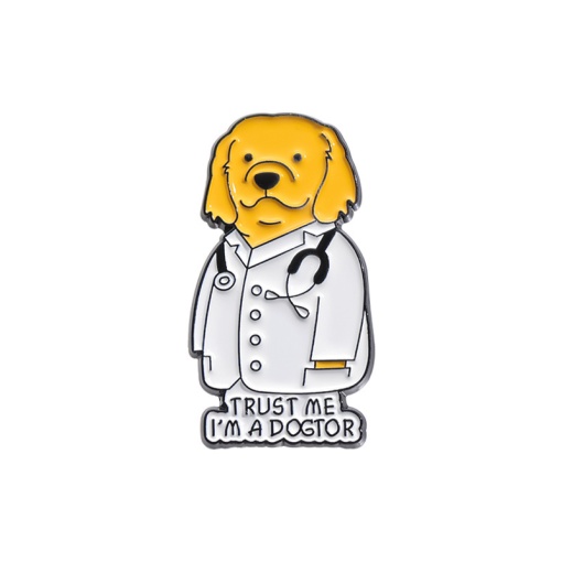 Значок-брошь "Trust me" Dogtor QHXZ775