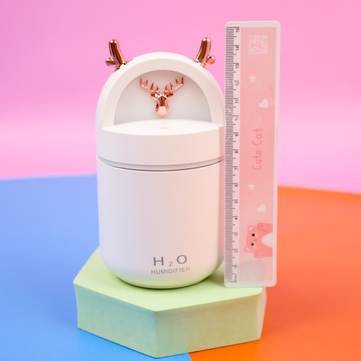 Мини-увлажнитель "Олень" белый (USB) оптом