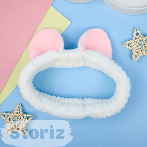 Повязка для волос "Cat ears", белый