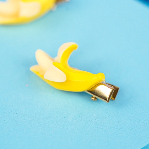 Заколка для волос "Банан"