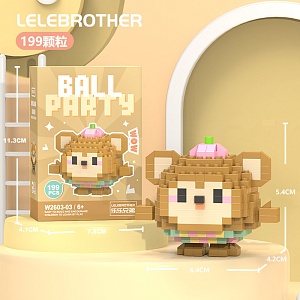 Конструктор "Ball Party" monkey №VV2603-03 (199 деталей)