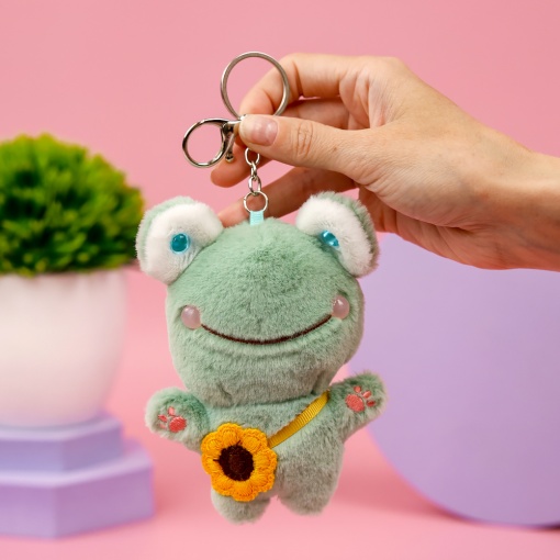 Мягкий брелок "Милая Лягушка" 13см