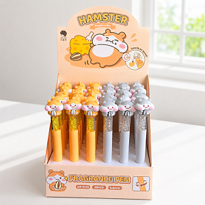 Ручка "Hamster" fragrance pen №7213, в ассортименте 1шт, (синий)