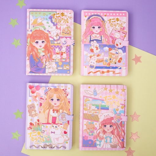 Блокнот "Cute Girl" №3668, 185x130 мм