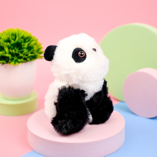 Мягкая игрушка-браслет "Панда" 23см, в ассортименте