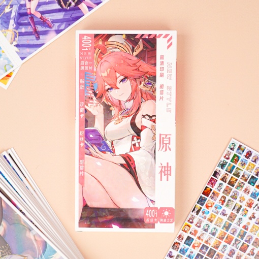 Набор почтовых открыток "Genshin Impact" G