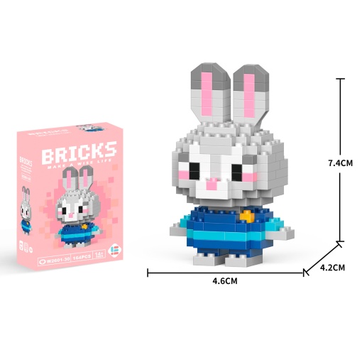 Конструктор "Briks Rabbit" №30 (169 деталей)