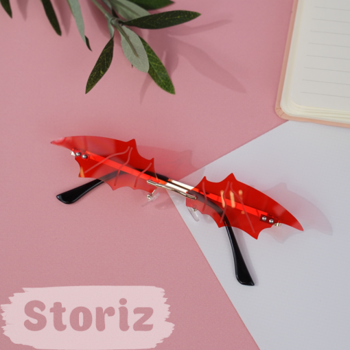 Солнцезащитные очки с чехлом "Bat" red
