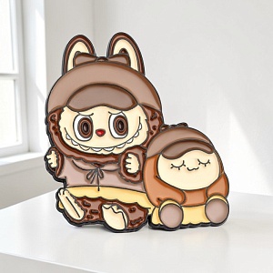 Значок-брошь "Labubu" and friend SXZ272