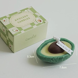 Свеча "Авокадо" зеленый оптом