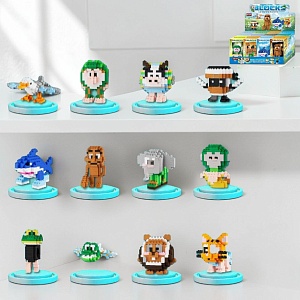 Конструктор "Universal" brainrot, в ассортименте 1шт (563-665 дет.)