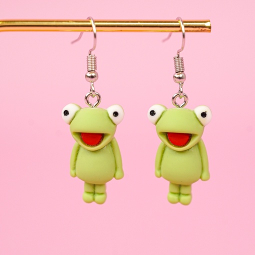 Серьги "Лягушки" 