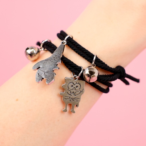 Браслет парный "Best friends", губка и звезда