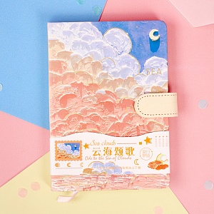 Блокнот "Sea and Clouds" 12,8х18см