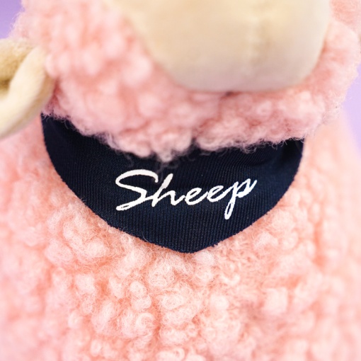 Мягкая игрушка "Sheep" розовый, 20см