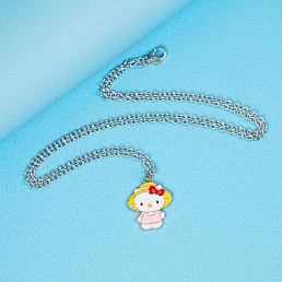 Кулон на цепочке "Kt" №1