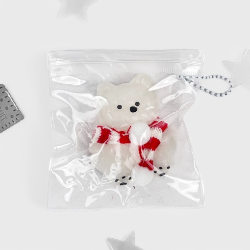 Антистресс "Собачка в шарфике" белый