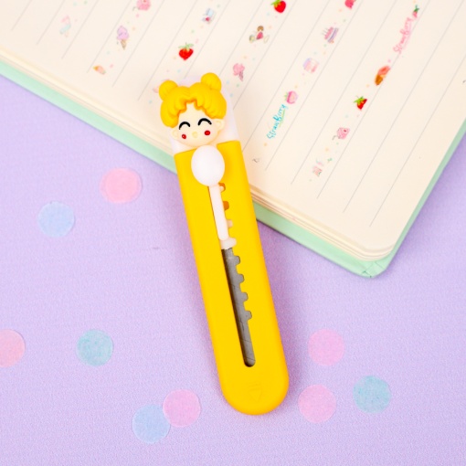 Канцелярский нож "Fruit" Сейлор Мун, желтый