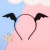 Ободок "Bat Wings", черный