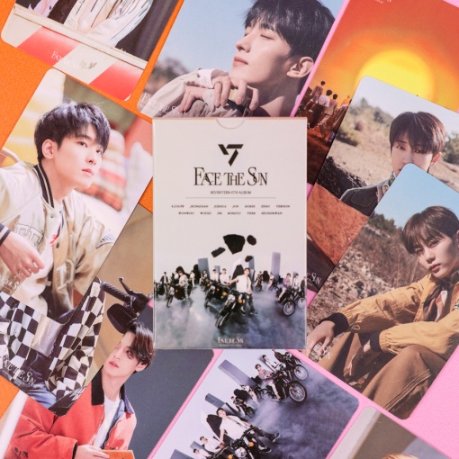 Набор картонных карточек "Seventeen" №1, 55шт.