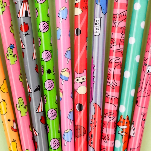 Набор цветных ручек "Funny art" 10шт