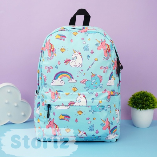 Рюкзак "Magic Unicorns" голубой