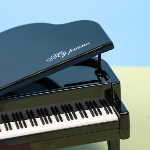 Копилка "My piano", черный оптом
