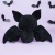 Мягкая игрушка "Bat" черный, 30см