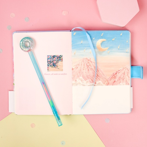 Блокнот "Flower and Sea" 12,8х18см