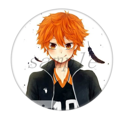 Значок круглый "Haikyu" 132, 58 мм