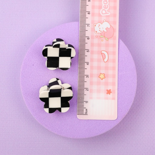 Заколка для волос "Black&White" №25