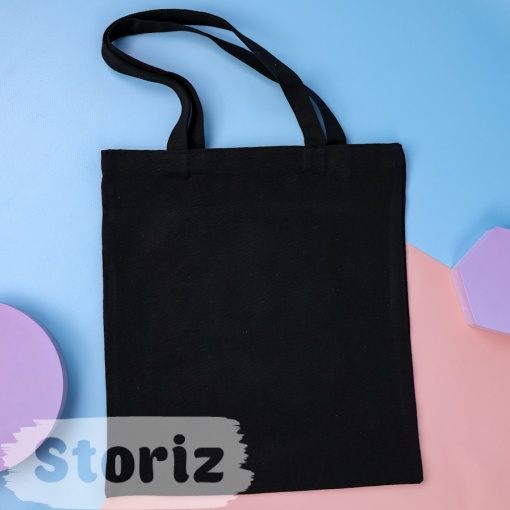 Сумка тканевая "Ванпанчмен", черный, 167-S 