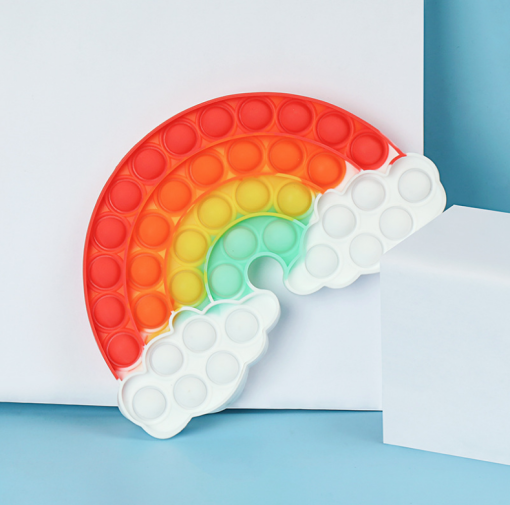 Игрушка-антистресс "Pop It Rainbow Cloud"