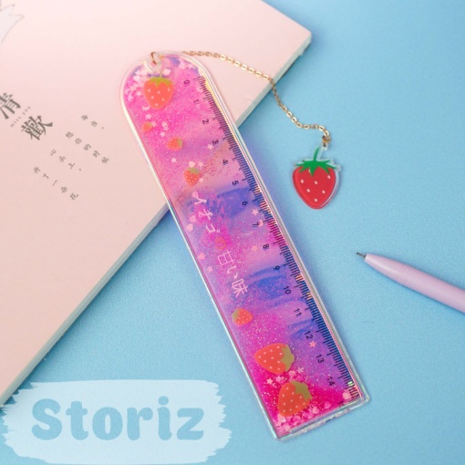 Линейка "Water sparkles" strawberry
