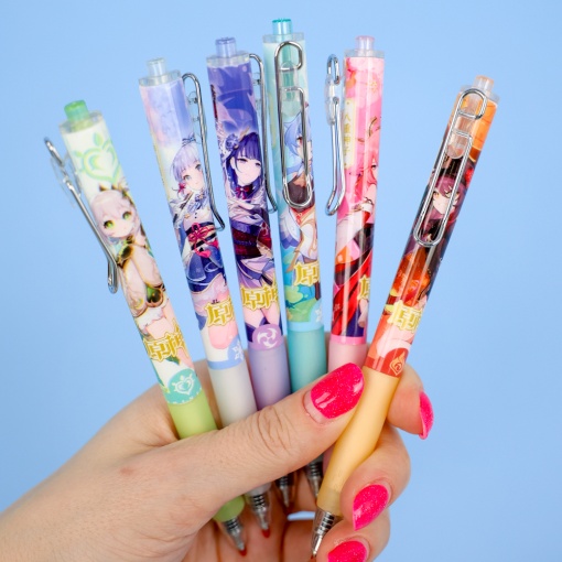 Ручка "Genshin Impact" №0030, в ассортименте 1 шт. (черный)