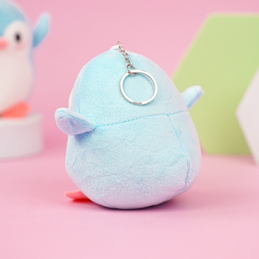 Мягкий брелок "Penguin" голубой, 11 см