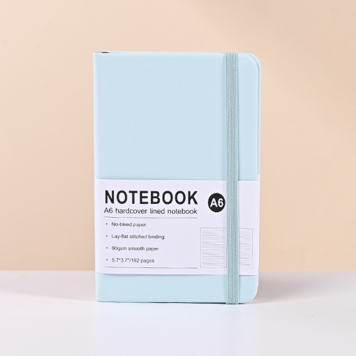 Блокнот "Classic" светло-голубой, А6