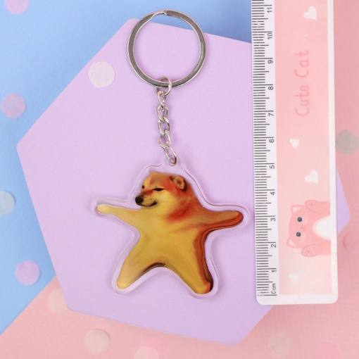 Брелок акриловый "Сиба-ину" №9